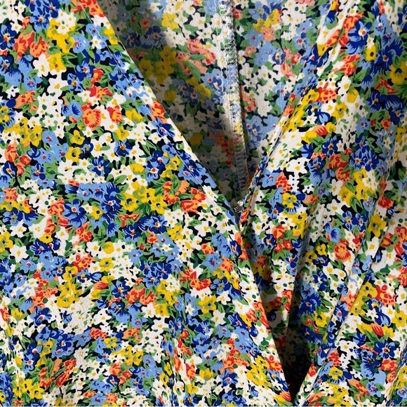 FAITHFULL THE BRAND Marta Floral Wrap Midi Dress - Picture 9 of 13